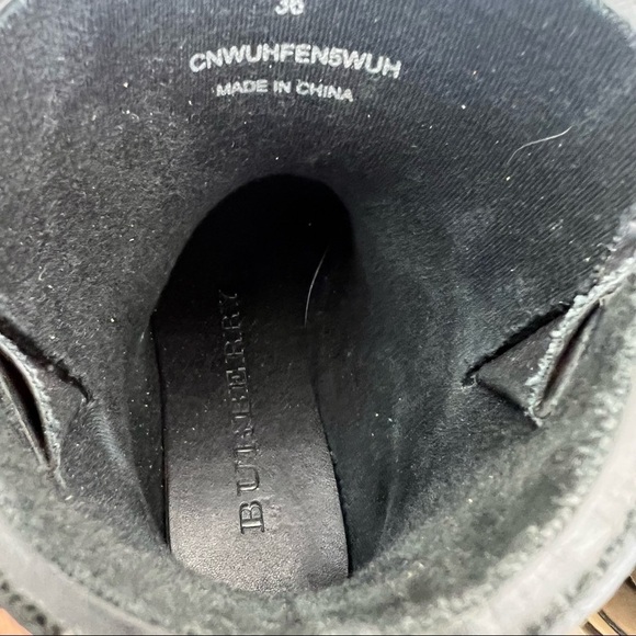 Burberry Riddlestone Rain Boot sz 6 - Picture 8 of 13